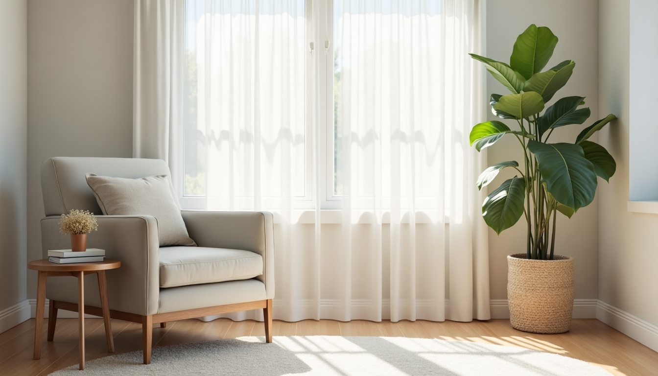 Peaceful therapy room with a comfortable chair and natural light, representing emotional regulation support for neurodivergent coaching